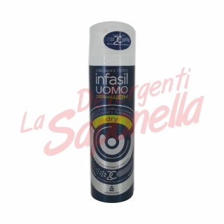 Antiperspirant Infasil spray dry pentru barbati 150 ml