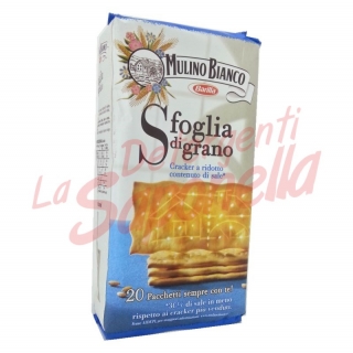 Crackers Mulino Bianco cu continut redus de sare 500 gr-20 pachete