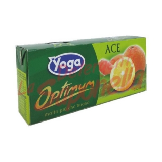 Bautura cu suc de portocale-morcov-lamaie cu fibre,vitamine Yoga 3X200 ml