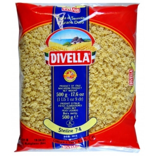 Paste Divella "Stelline" Nr 74-500 gr