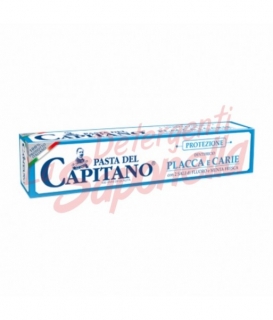 Pasta de dinti Pasta del Capitano placa si carii cu 2 saruri de fluor-menta 75ml