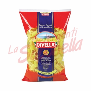 Paste Divella "Rigoloni" Nr. 55 -500 gr