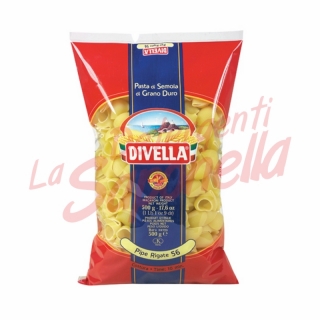 Paste Divella "Pipe Rigate" Nr. 56-500 gr