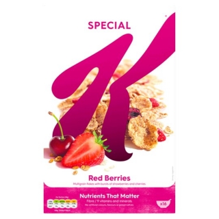 Cereale Kellogg's " Special K" cu fructe rosii 290 gr