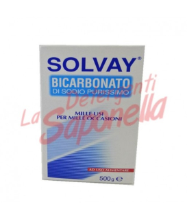 Bicarbonat de sodiu Solvay pur 500 gr