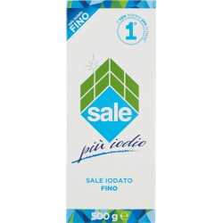 Sare alimentara Italkali fina iodata 500 gr