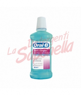 Apa de gura Oral-B fara alcool 500 ml 