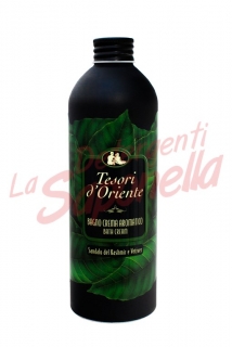 Crema de dus Tesori D'Oriente Sandalo Del Kashmier e Vetiver 500 ml