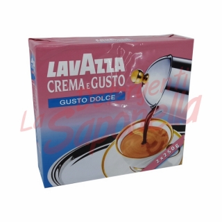 Cafea macinata Lavazza Crema E Gusto-gust dulce 2X250 gr