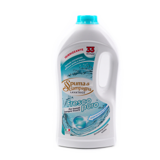 Detergent lichid Spuma di Sciampagna cu parfum proaspat 1.815ml-33 spalari