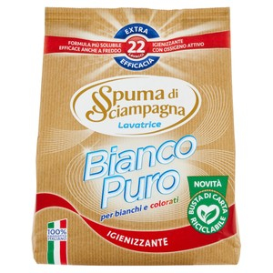 Detergent pulbere Spuma di Sciampagna "Bianco Puro" 990gr-22spalari