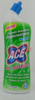 Gel wc Ace dezincrustant fara clor 700 ml