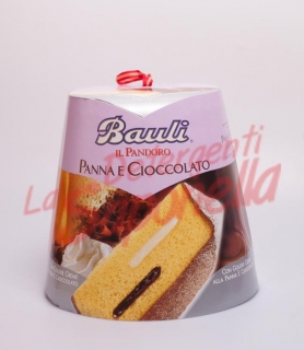 Pandoro Bauli cu crema de smantana si ciocolata 800 g