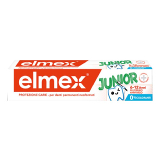 Pasta de dinti Elmex Junior 6-12 ani fara coloranti 75ml