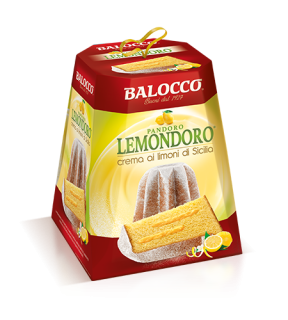 Pandoro Balocco Lemondoro cu crema de lamaie 800 gr