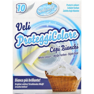 Servetele masina de spalat Soft Soft rufe albe-10 bucati