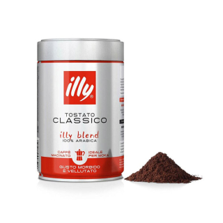 Cafea macinata Illy 100% arabica-moka 250 gr