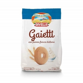 Biscuiti Divella "Gaietti"cu smantana 400 gr
