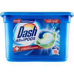 Detergent Dash pernute all in 1 actiune igienizanta 435,2 g-16 spalari