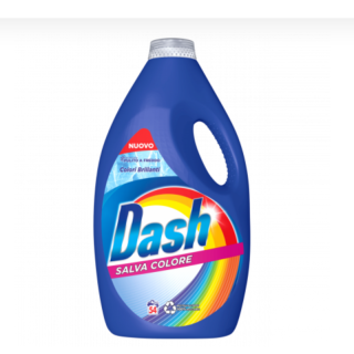 Detergent lichid Dash salveaza culorile 2700 ml-54 spalari 
