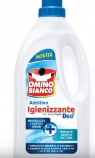 Aditiv lichid igienizant Omino Bianco 900 ml