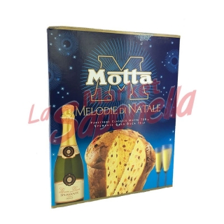 Pachet Motta "Melodie Di Natale" panettone+vin spumant 750 gr+ 75 cl
