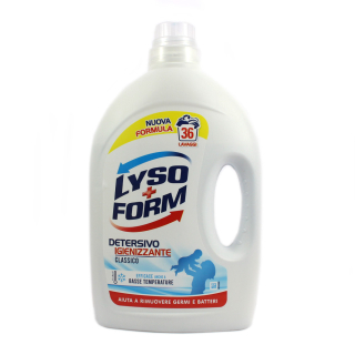 Detergent lichid Lyso+Form igienizant  clasic 1.62L-36 spalari