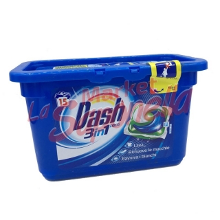 Detergent pernute Dash  3in1 clasice 405 g 15 spalari