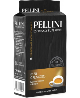 Cafea macinata Pellini Espresso Cremoso N.20 250 gr