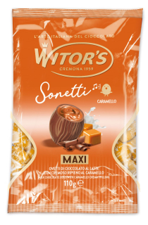 Oua ciocolata Witor's cu  caramel 110 gr