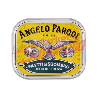 File de macrou in ulei de masline Angelo Parodi 230 gr