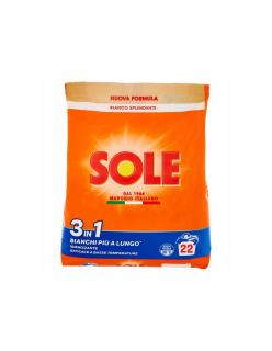 Detergent Sole pulbere 3 in1 1.1kg-22 spalari