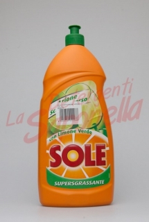 Detergent de vase Sole superdegresant cu lamaie verde 1100 ml