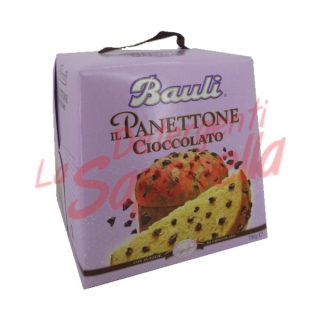 Panettone Bauli cu fulgi de ciocolata 750 gr