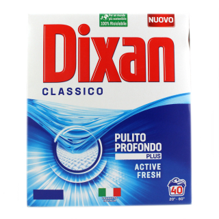 Detergent Dixan pulbere clasic 40 spalari 2.400 kg