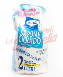 Rezerva sapun lichid Milmil Hranitor&Delicat 2 L