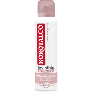 Antiperspirant Borotalco spray Invisible "Profumo Cipriato" 150ml